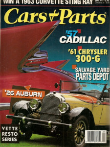 CARS & PARTS 1994 SEPT - CHRYSLER 300-G, 26 AUBURN 8-88, 57 COUPE DE VILLE,